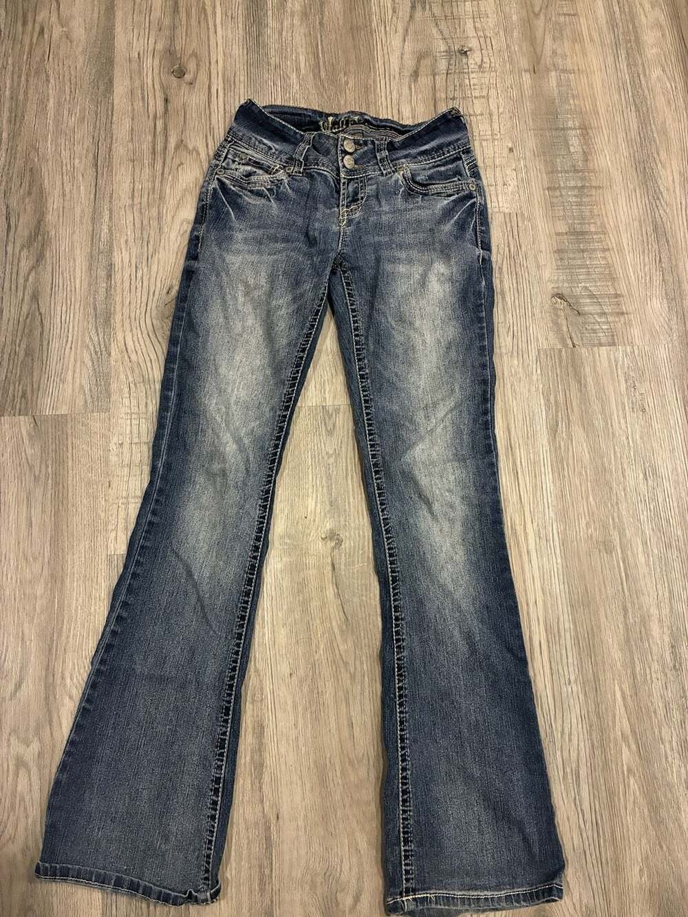 WallFlower Bootcut Jeans Blue Denim